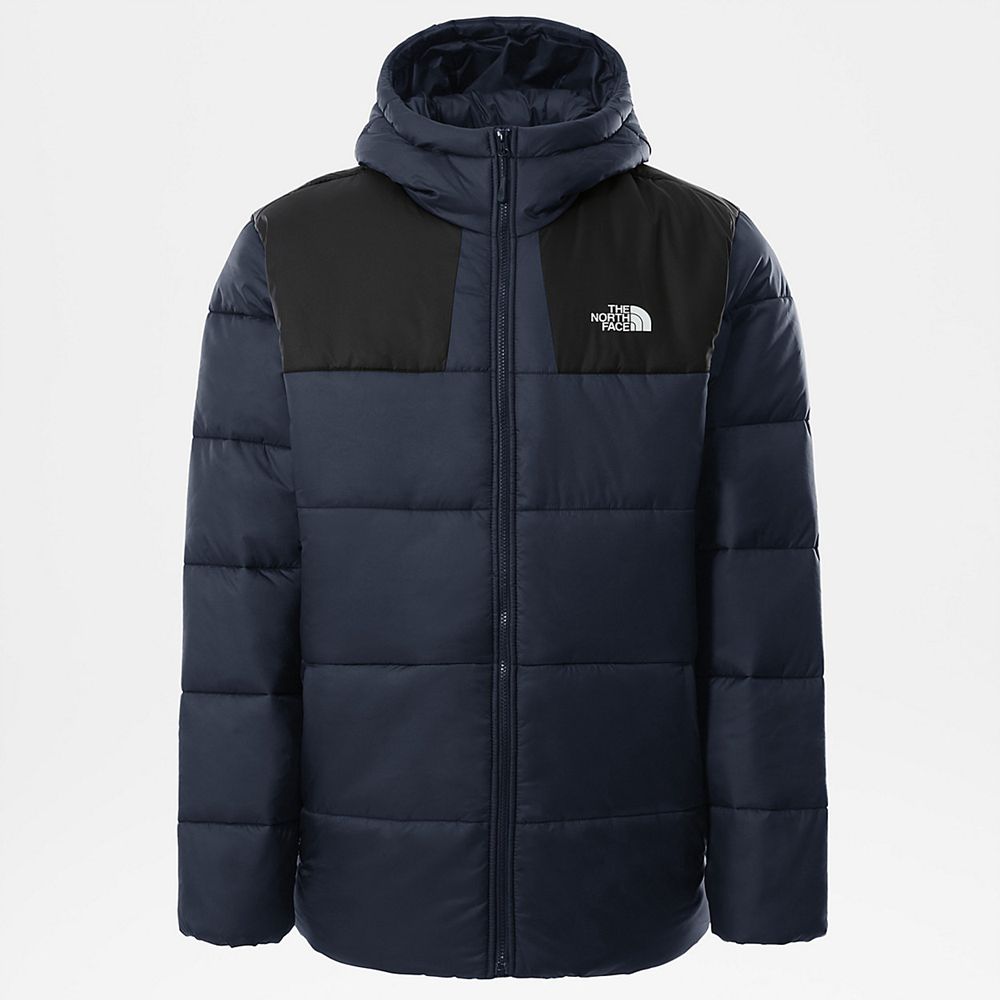 The North Face Parka Mens Australia - The North Face Massif Synthetic Navy (QCV-531492)